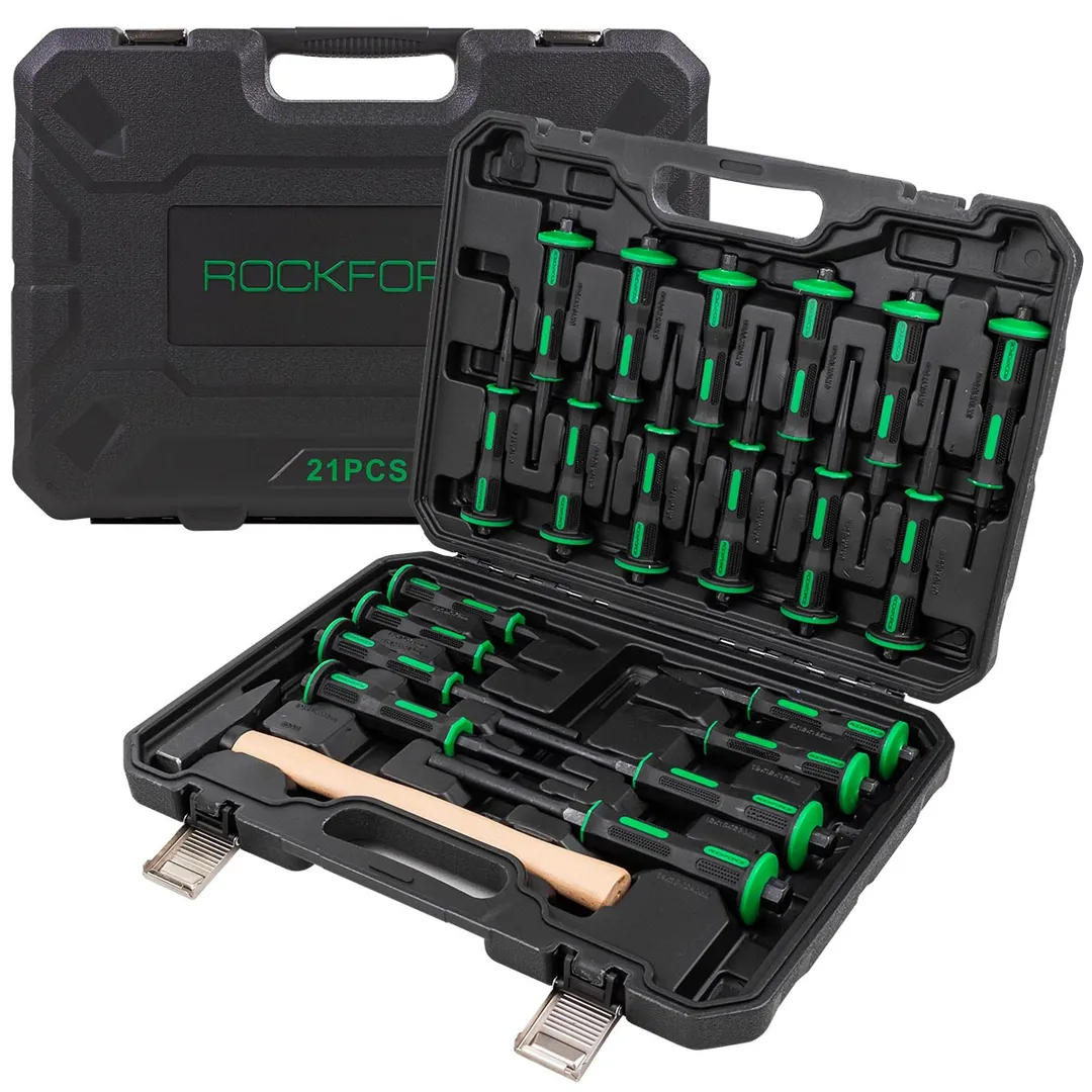 Набор зубил и выколоток 21пр.