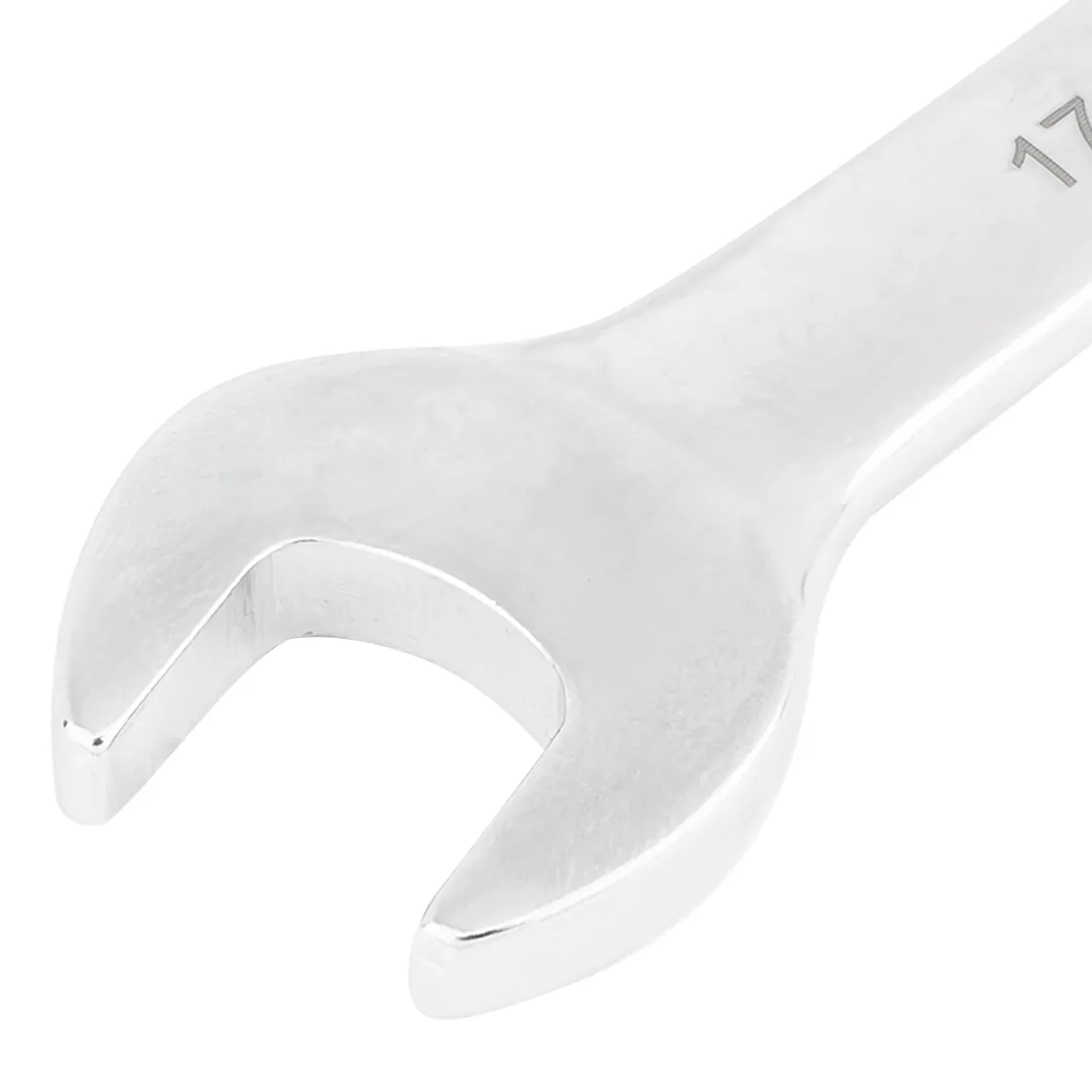 Ключи комбинированные трещоточные с шарниром, набор 5пр. (10, 12-14, 17мм)