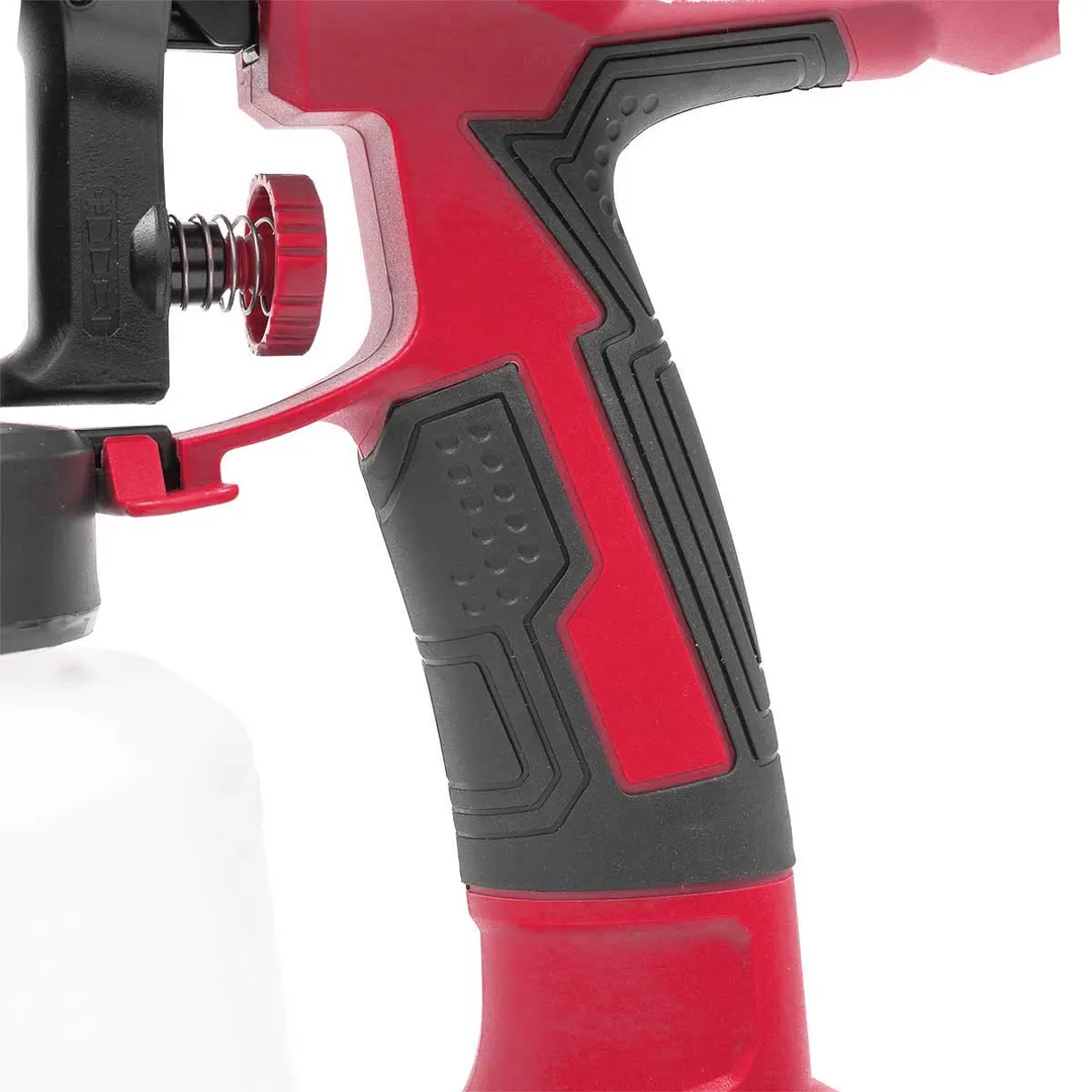 Краскопульт ручной электрический (230В, 400Вт, объем бачка 1л, макс.расход краски 800мл/мин)