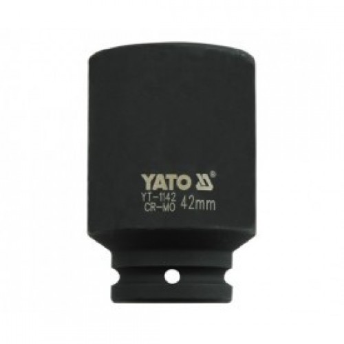 Головка торцевая ударная 3/4" 6гр. 42мм L90мм CrMo "Yato"