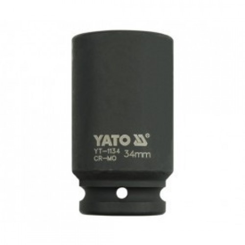 Головка торцевая ударная 3/4" 6гр. 34мм L90мм CrMo "Yato"