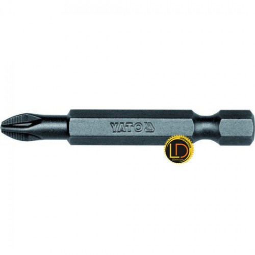 Биты шлицевые SL3х50мм 1/4" S2 (50шт) "Yato"