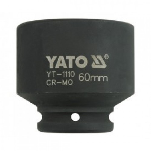 Головка торцевая ударная 3/4" 60мм 6гр. L74мм CrMo "Yato"