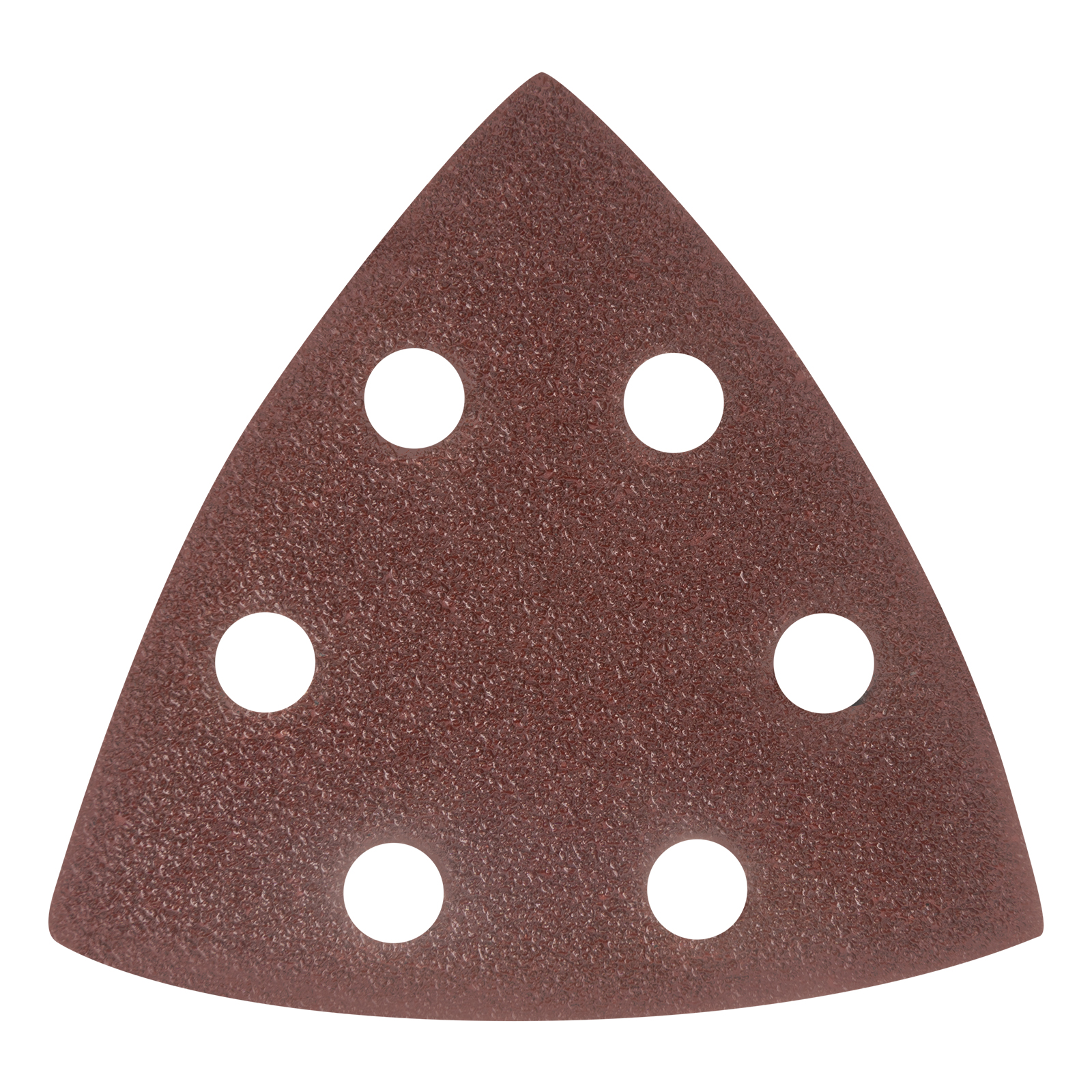 Треугольник абразивный на ворсовой подложке под «липучку», перфорированный, P 60, 93 мм, 5 шт Matrix