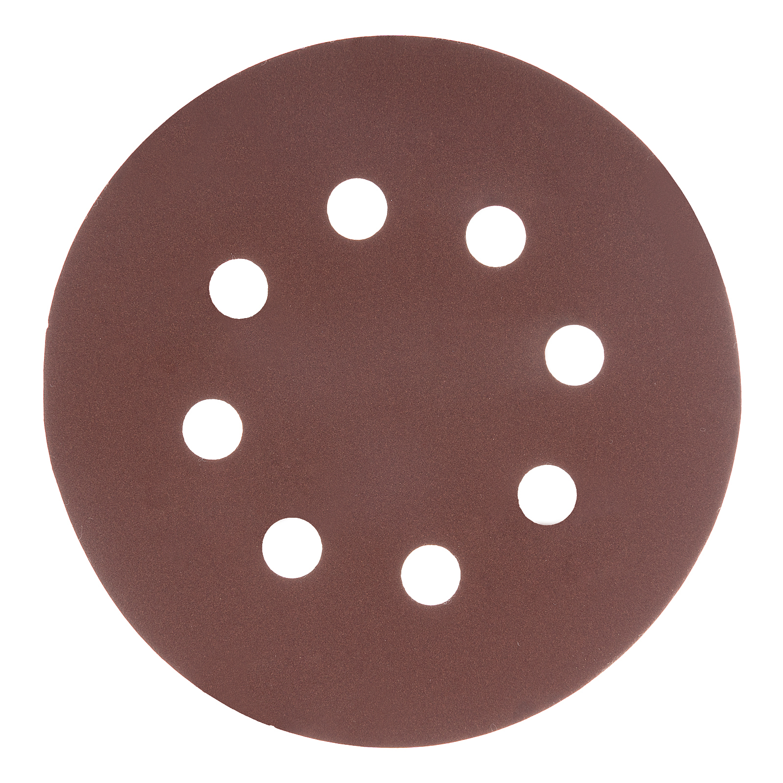 Круг абразивный на ворсовой подложке под «липучку», перфорированный, P 400, 125 мм, 5 шт Matrix