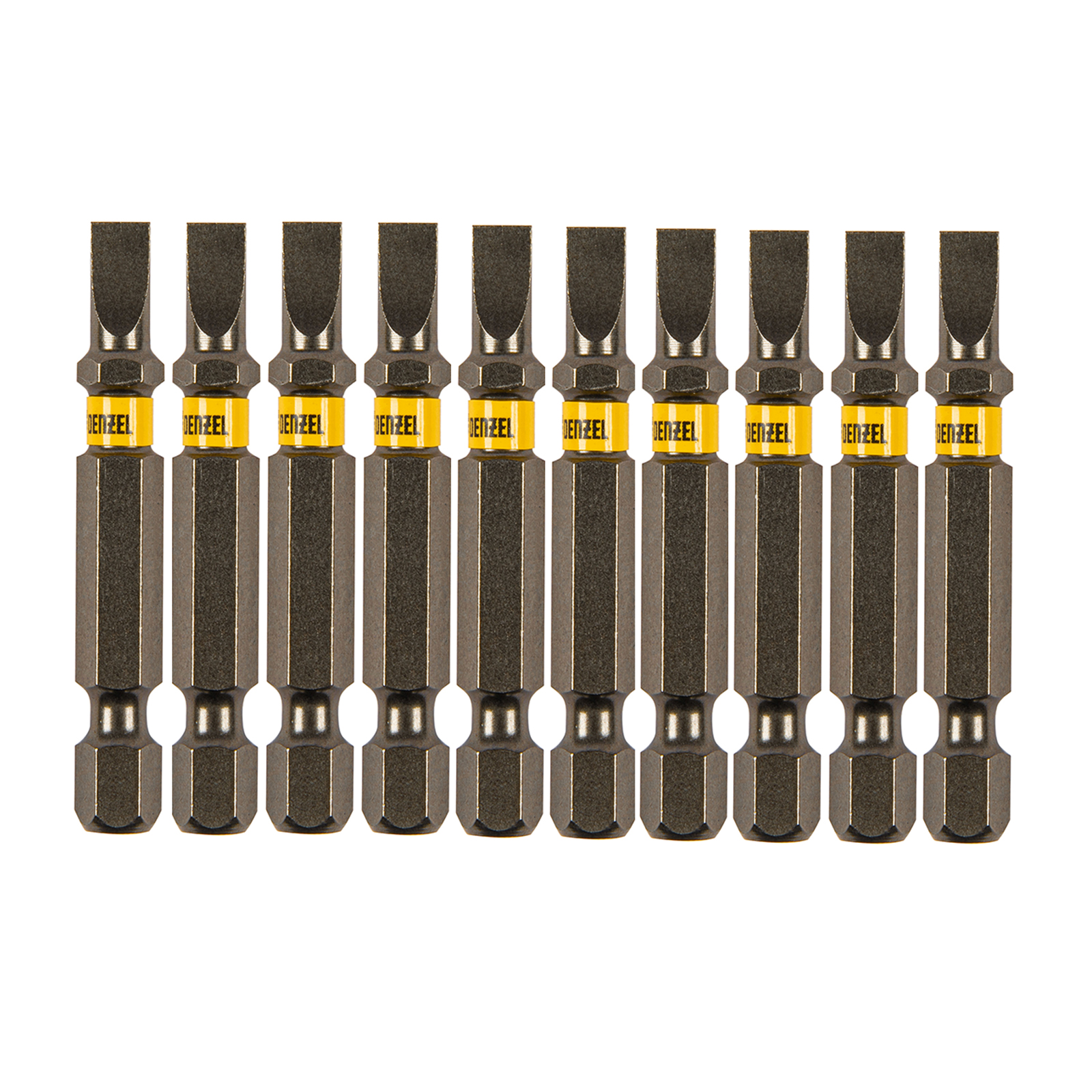 Бита SL5,0х50, сталь S2, шестигранный профиль, 2 шт. Е 6,3 Denzel