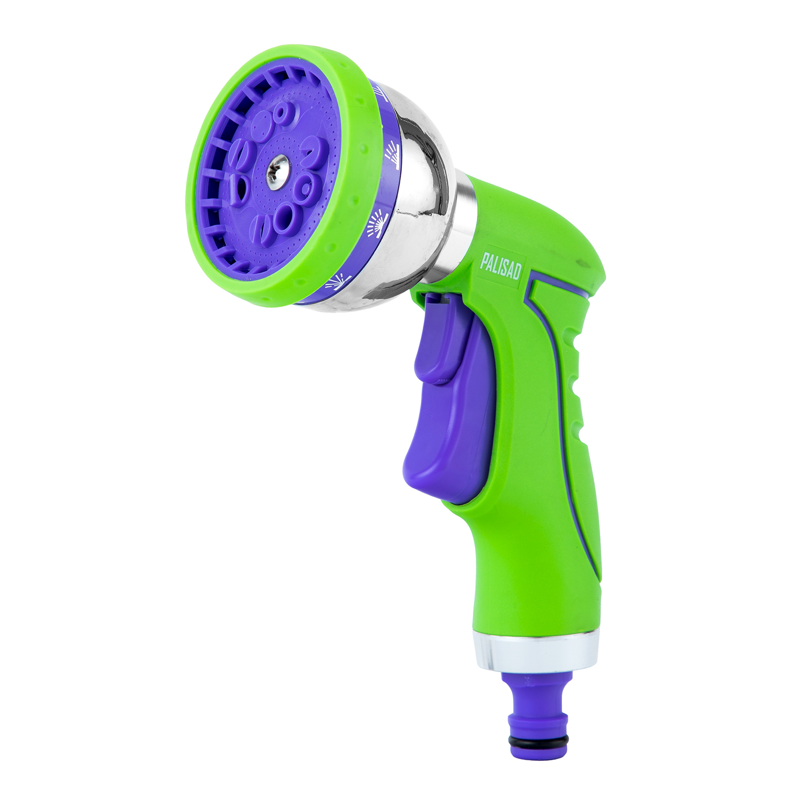 Пистолет-распылитель, 10 режимов, металлический корпус Palisad