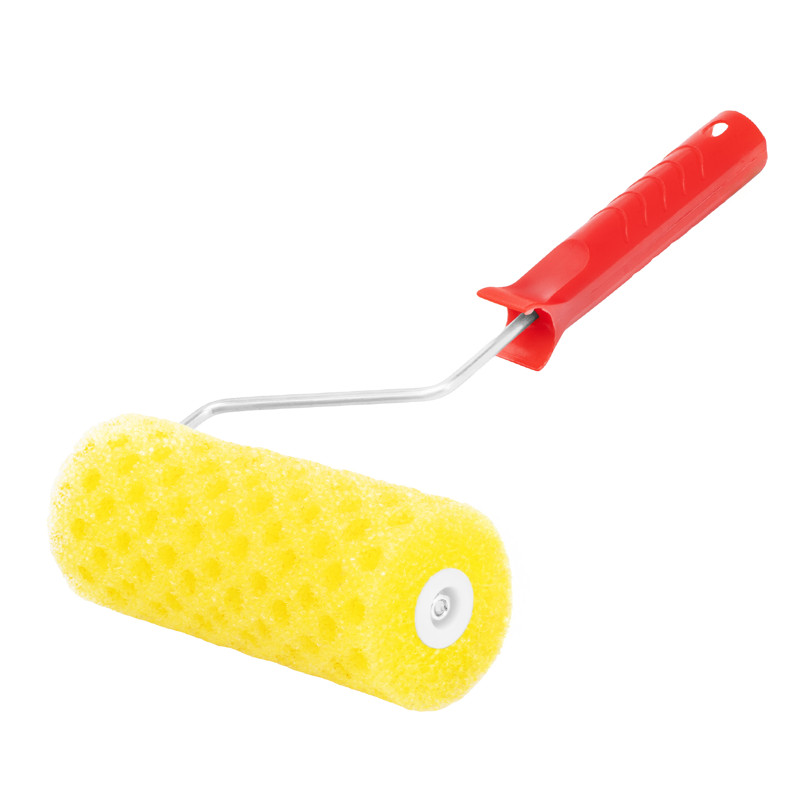 Валик «Структурный» поролоновый с ручкой, «горошек», 180 мм, D 80 мм, D ручки 6 мм MTX