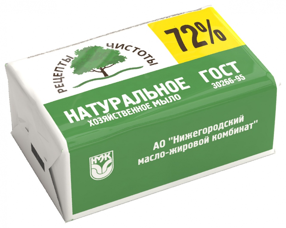 Мыло хозяйственное, 72%, 200 гр, НМЖК