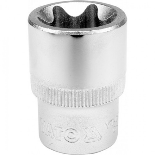 Головка торцевая 1/2" TORX Е22, CrV "Yato"