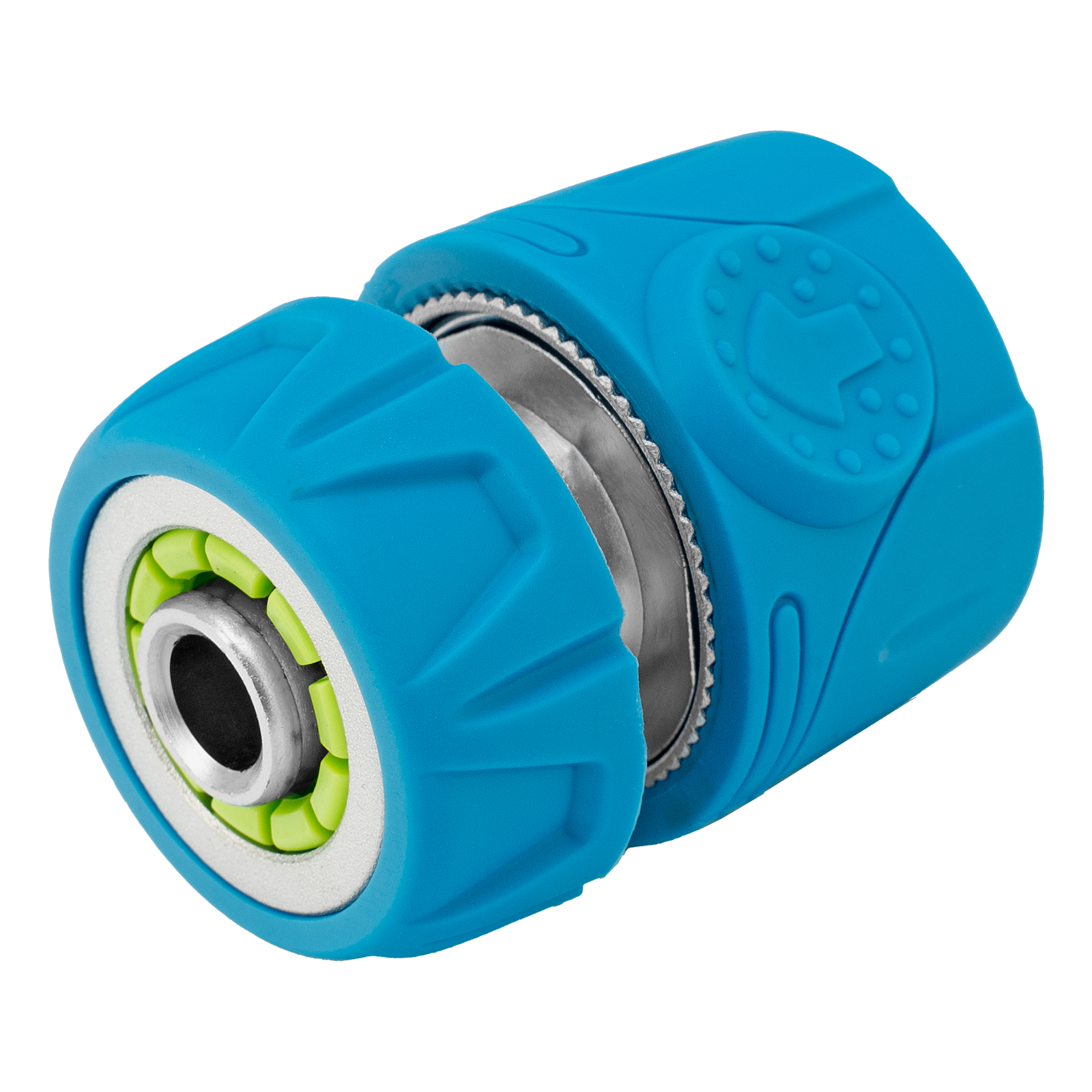 Соединитель быстросъемный 1/2″, алюминий, TPR, LUXE Palisad