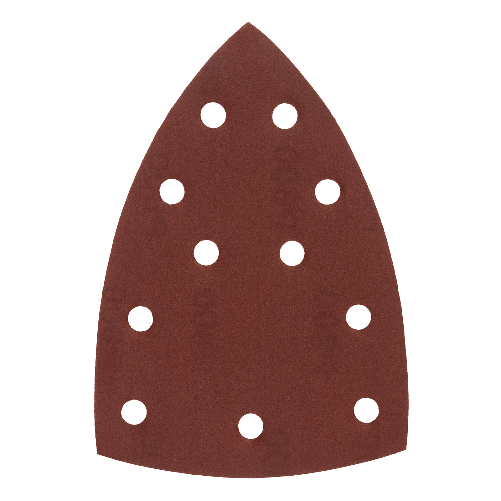 Треугольник абразивный на ворc. подложке под «липучку», перф., P 600, 150х150х100 мм, 5 шт. Denzel