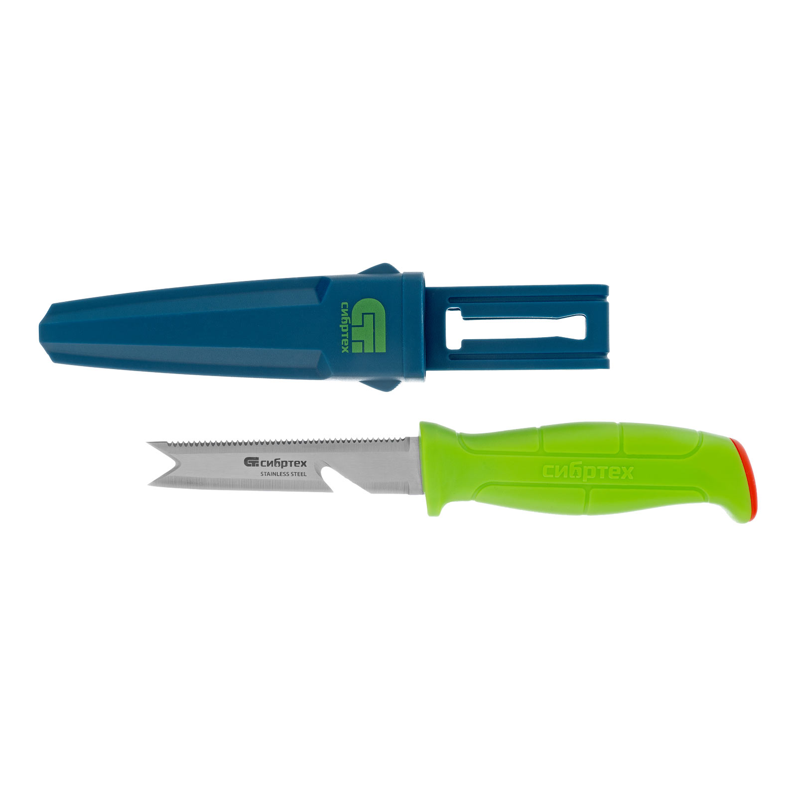 Нож туристический «поплавок» многофункциональный для туристов, рыбаков и садоводов 220 мм Сибртех