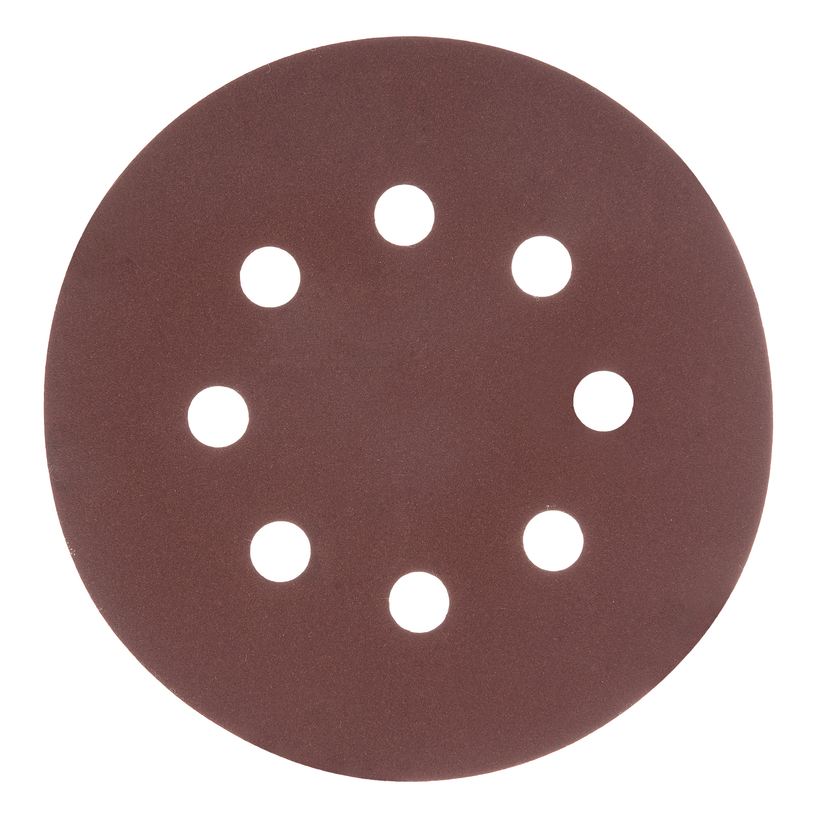 Круг абразивный на ворсовой подложке под «липучку», перфорированный, P 280, 125 мм, 5 шт Matrix