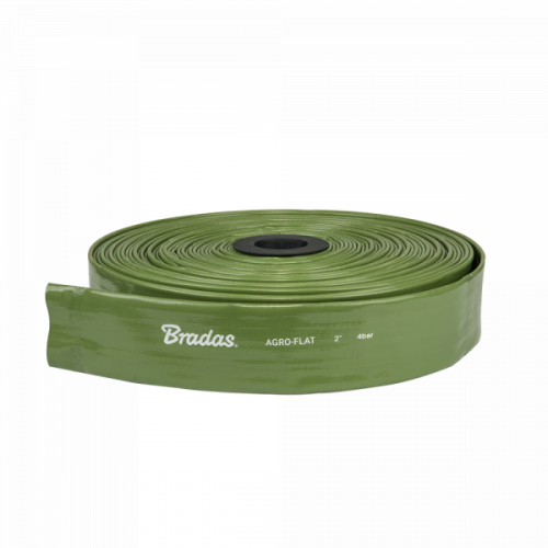 Напорный рукав ПВХ IRRIGATION AGRO-FLAT 2"  30м 4bar/max 12b "Bradas"