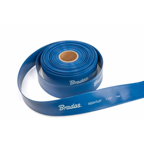 Напорный рукав ПОЛИЭТИЛЕН/ЭВА  AQUA-FLAT 1 1/2" 30м 1bar "Bradas"