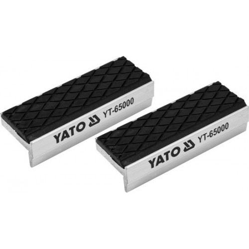 Губки резиновые для тисков мягкие сменные 75мм "Yato"