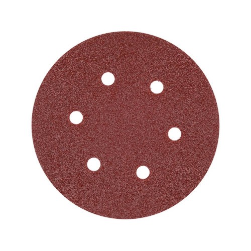 Круг шлифовальный 150мм Р100 с 6 отверстиями (50шт) "Yato"