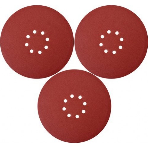 Круг шлифовальный с отверстиями 225мм  Р60 (3шт) "Yato"