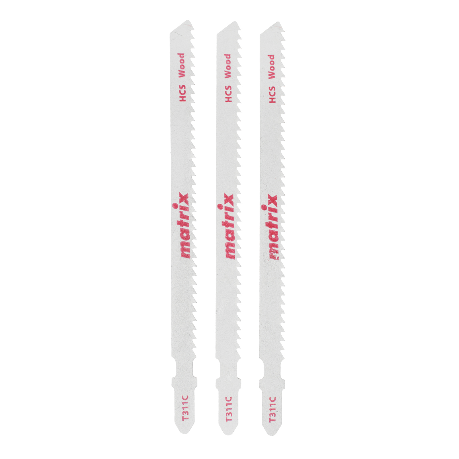 Полотна для электролобзика  по дереву, 3 шт, T311C, 100 x 2, 75 мм, HCS Matrix