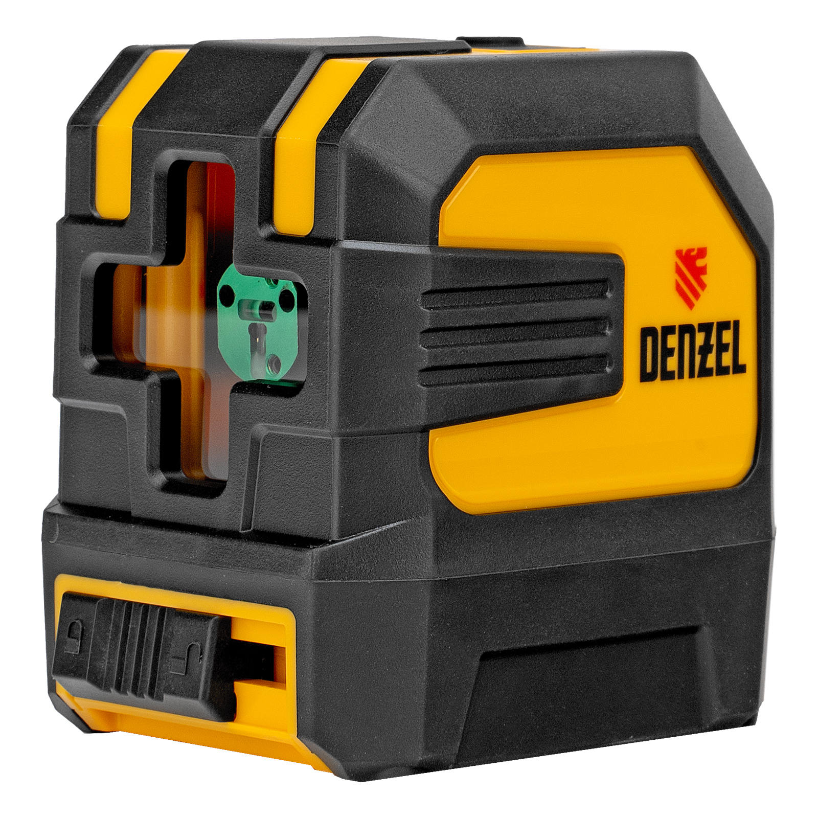 Лазерный уровень LX 03 Green, 30 м, 520 нм, резьба 1/4″ Denzel