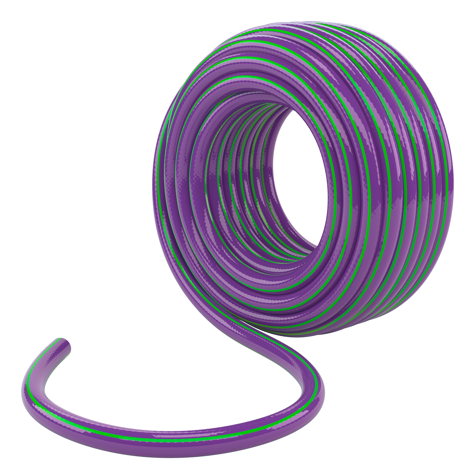 Шланг поливочный армированный, 3-х слойный, серия Violet, 3/4″, 50 м Palisad