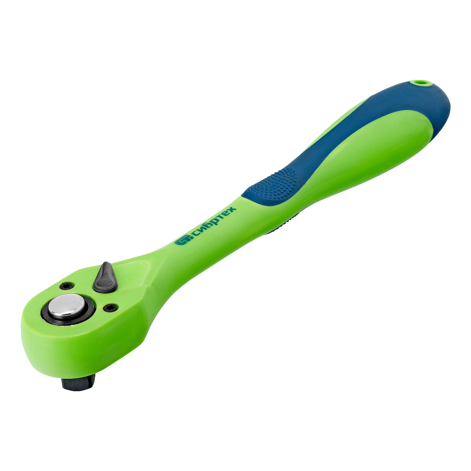 Ключ-трещотка 1/2″, CrV, 72 зуба, с быстрым сбросом Сибртех