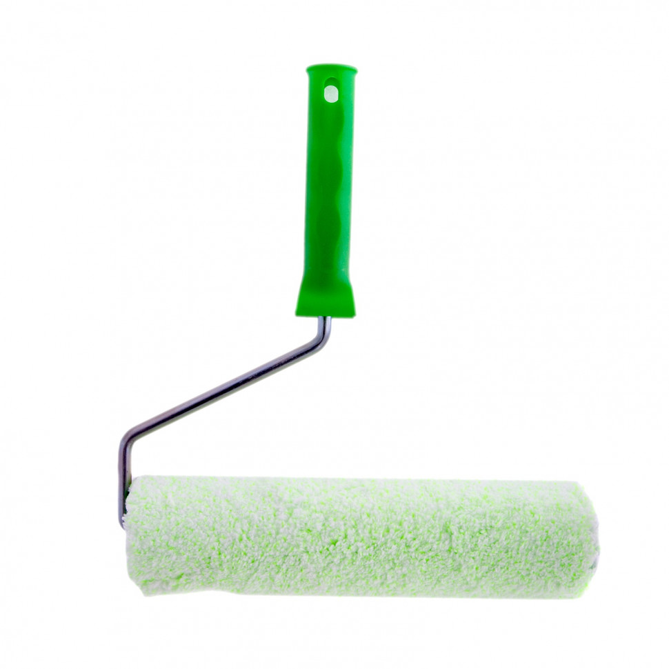 Валик «Работы с древесиной», 250 мм, ворс 12 мм, D 48 мм, D ручки 8 мм, микроволокно Сибртех