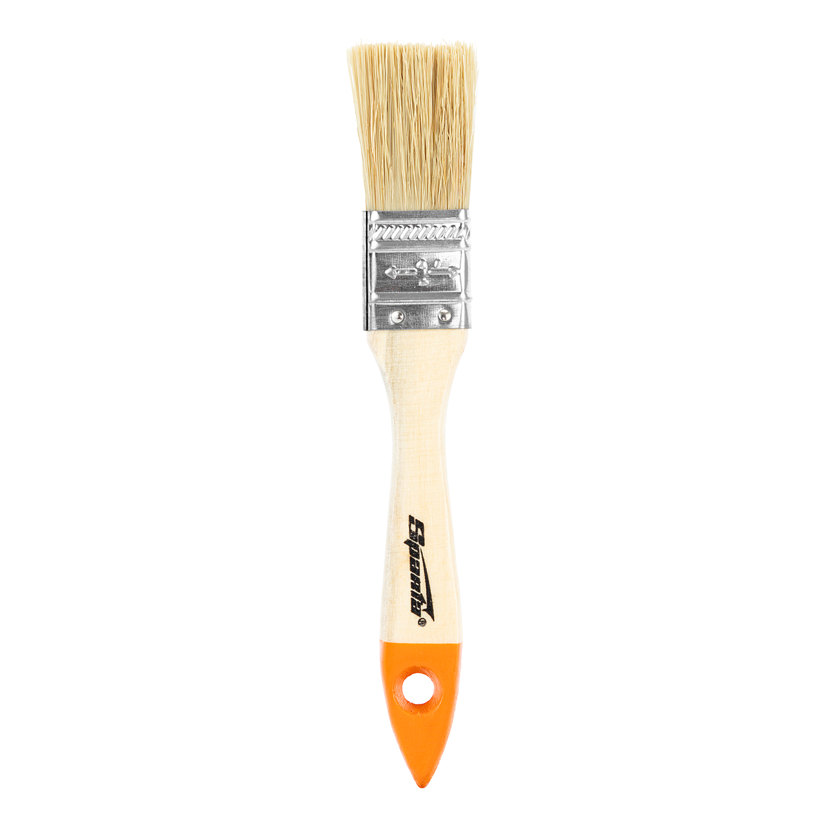Кисть плоская Slimline 1″ (25 мм) натуральная щетина, деревянная ручка Sparta