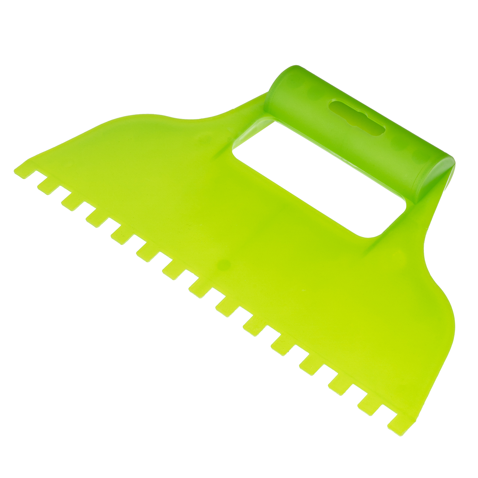 Шпатель для клея, пластмассовый, зубчатый 8 х 8 мм Сибртех