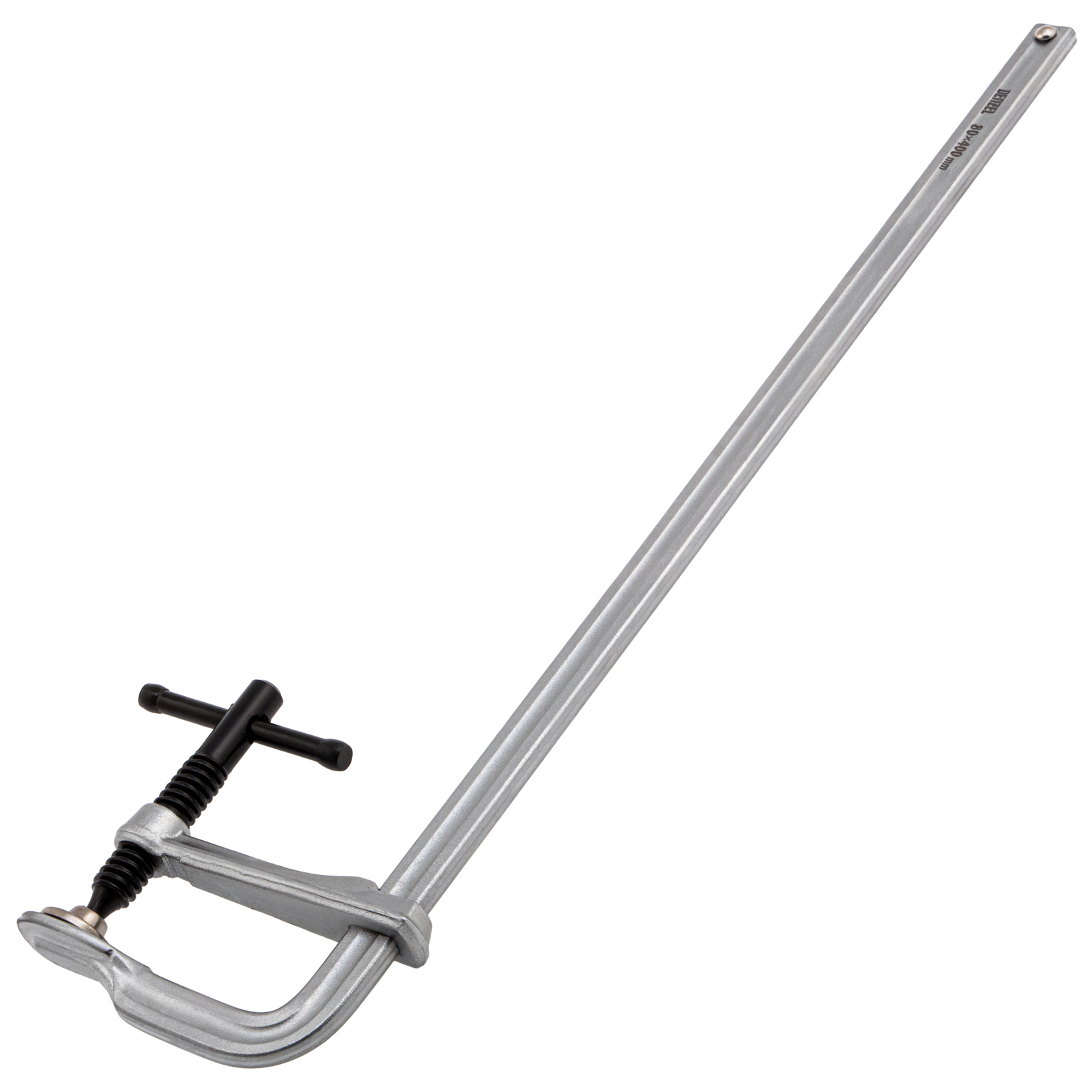 Струбцина F-образная, 80×400мм, кованая Denzel