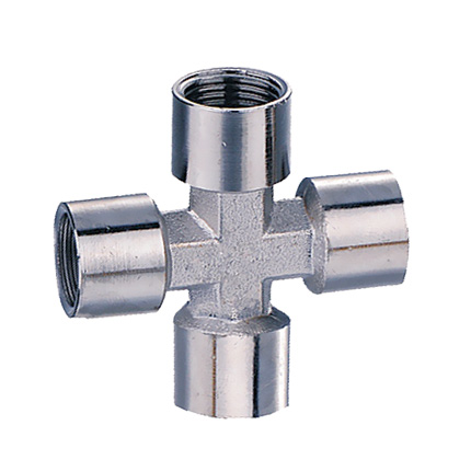 Переходник X-образный FUBAG 1/4 " F — 1/4" F — 1/4 " F — 1/4" F