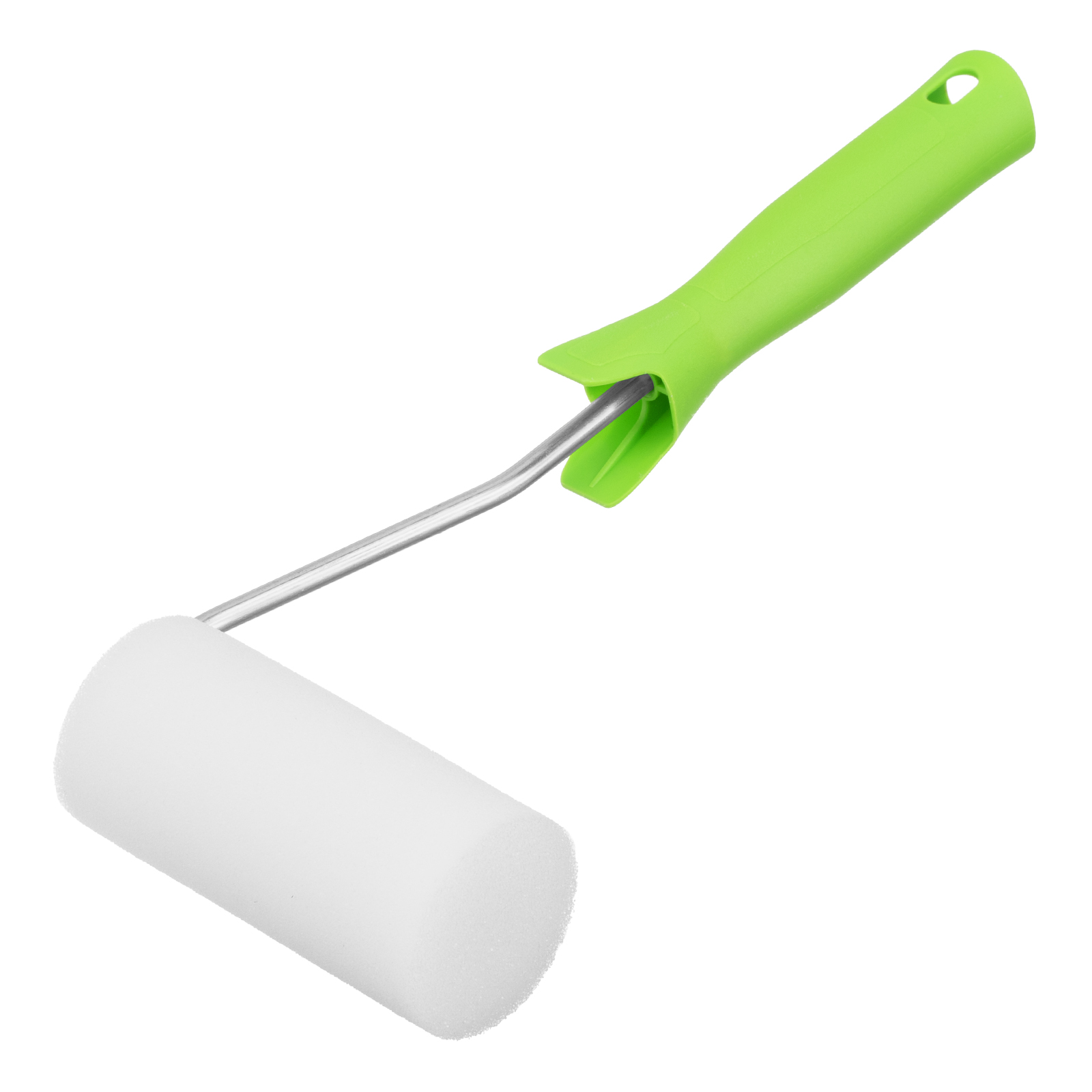 Валик «Поролон» с ручкой и 2 шубки 100 мм, D 42 мм, D ручки 6 мм Сибртех