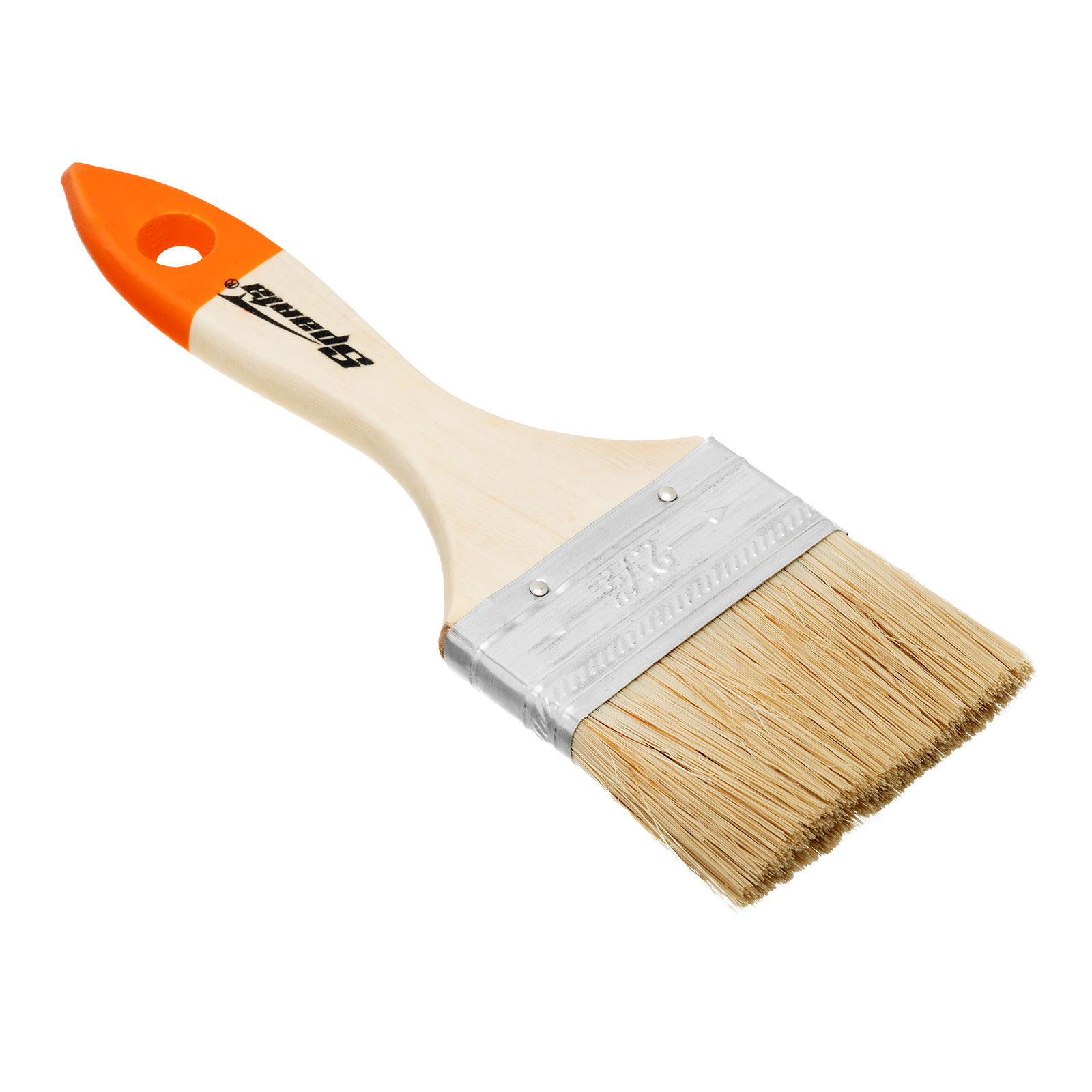 Кисть плоская Slimline 2.5″ (63 мм) натуральная щетина, деревянная ручка Sparta