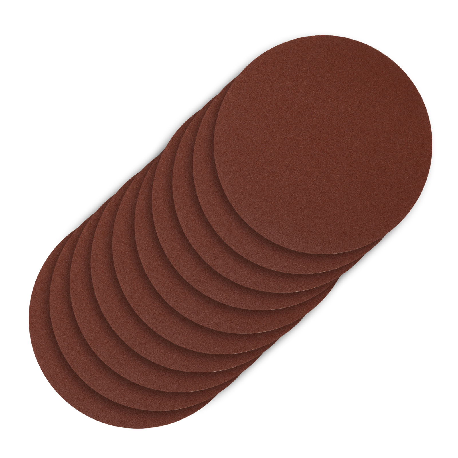 Круг абразивный на ворсовой подложке под «липучку», P 240, 125 мм, 10 шт Сибртех