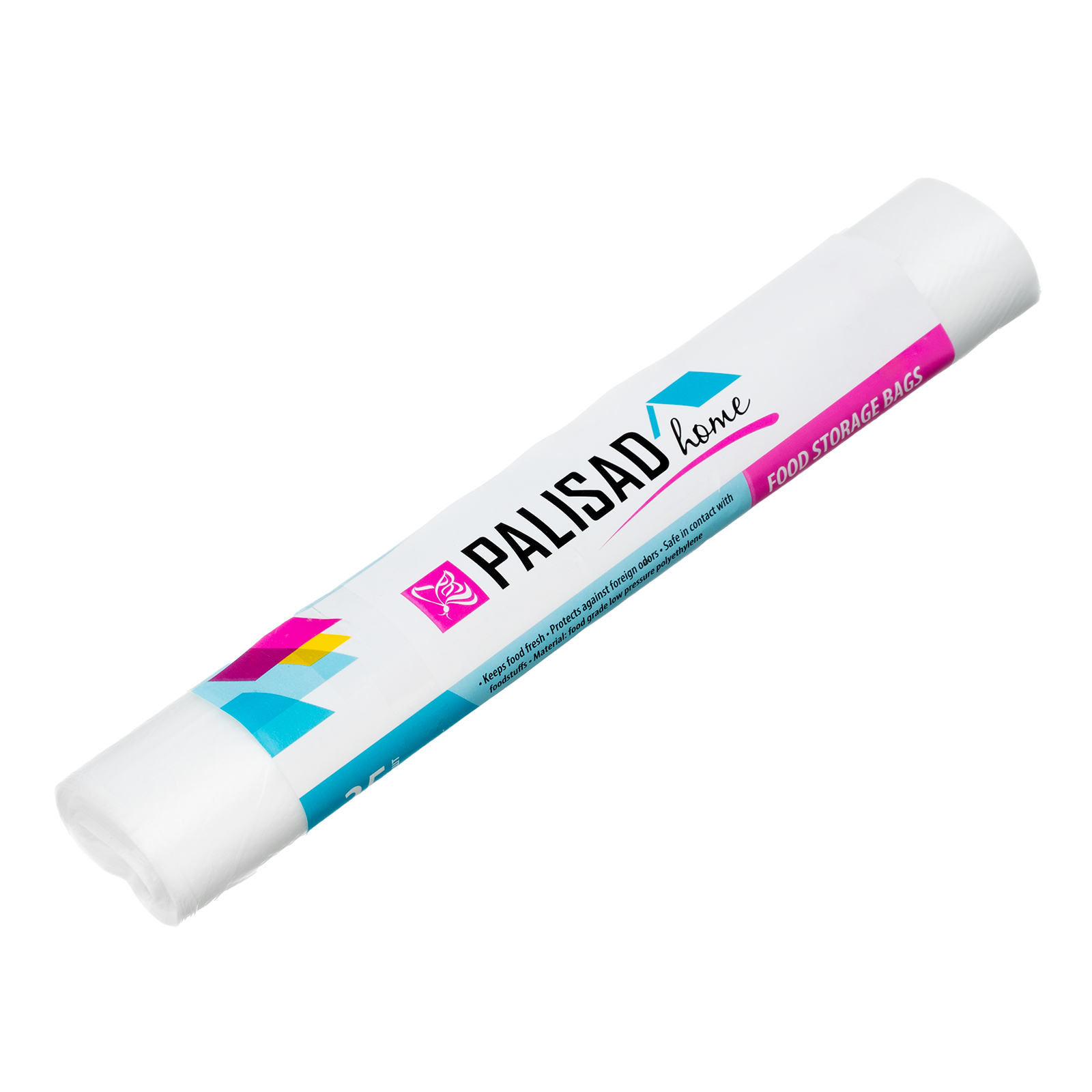 Пакеты для хранения продуктов особо прочные, 400×260 мм, 35 шт, цвет кристалл, Home Palisad