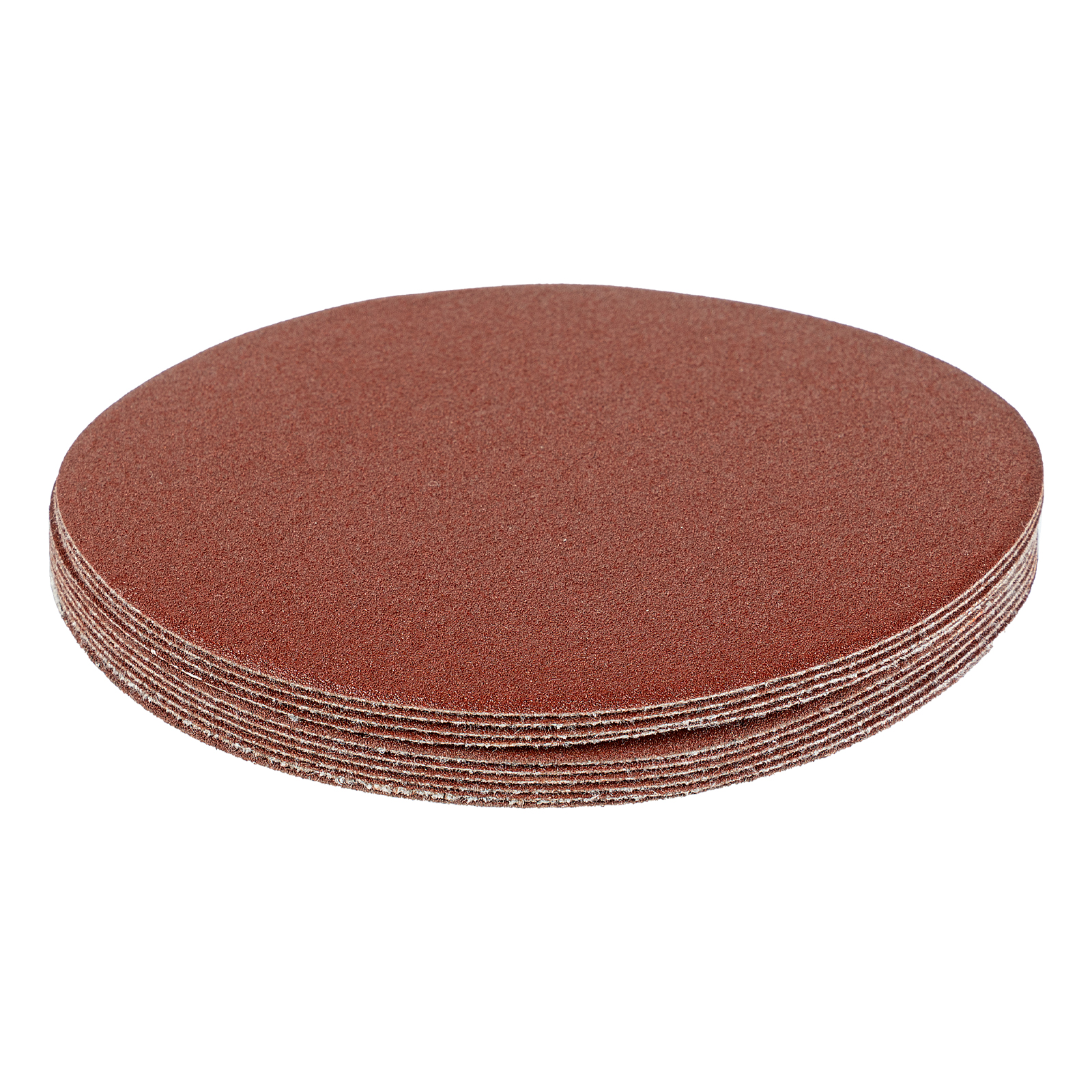 Круг абразивный на ворсовой подложке под «липучку», P 150, 125 мм, 10 шт Matrix