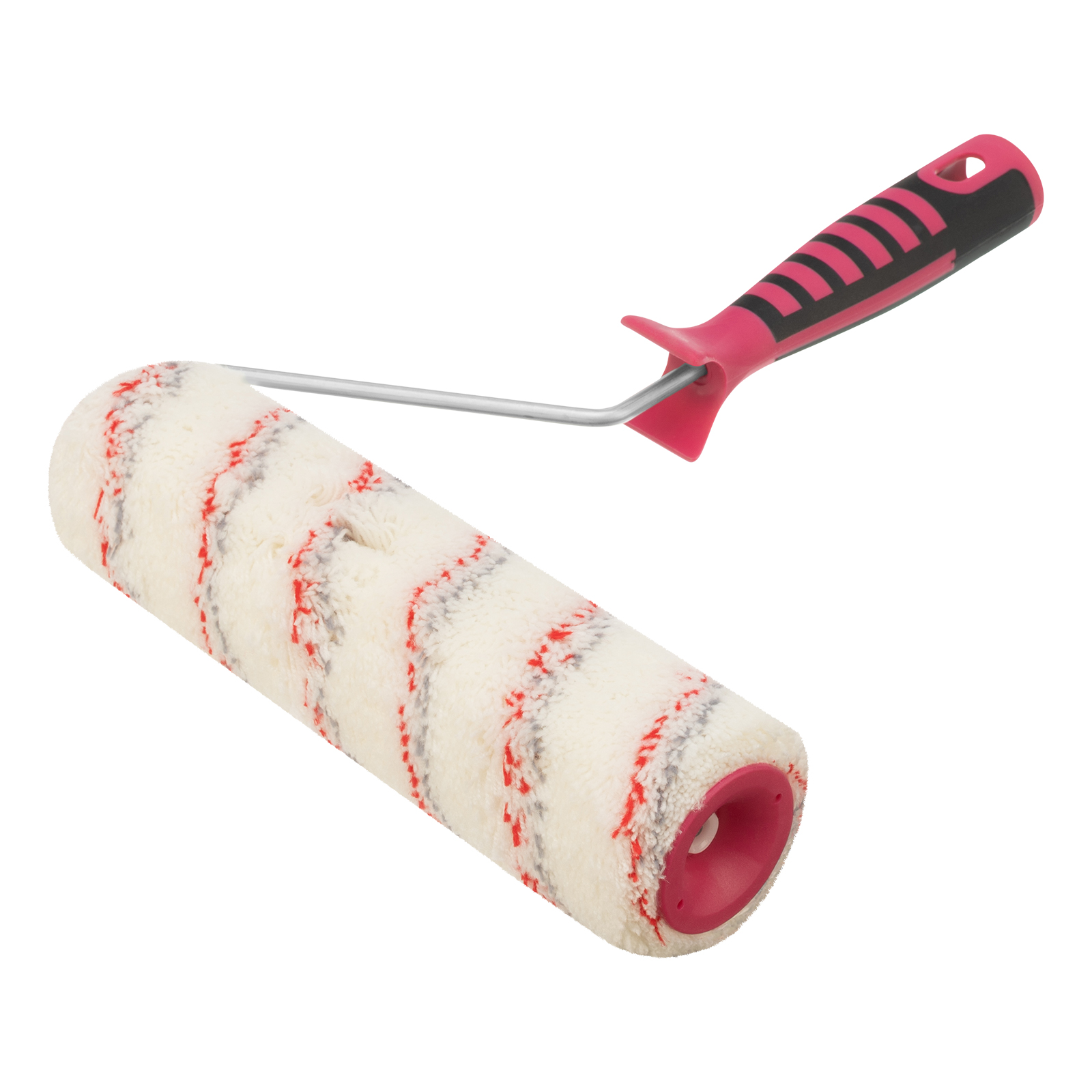 Валик «Нейлон Люкс» с двухкомпонентной ручкой, 250 мм, ворс 18 мм, D 48 мм, D ручки 6 мм, полиамид Matrix