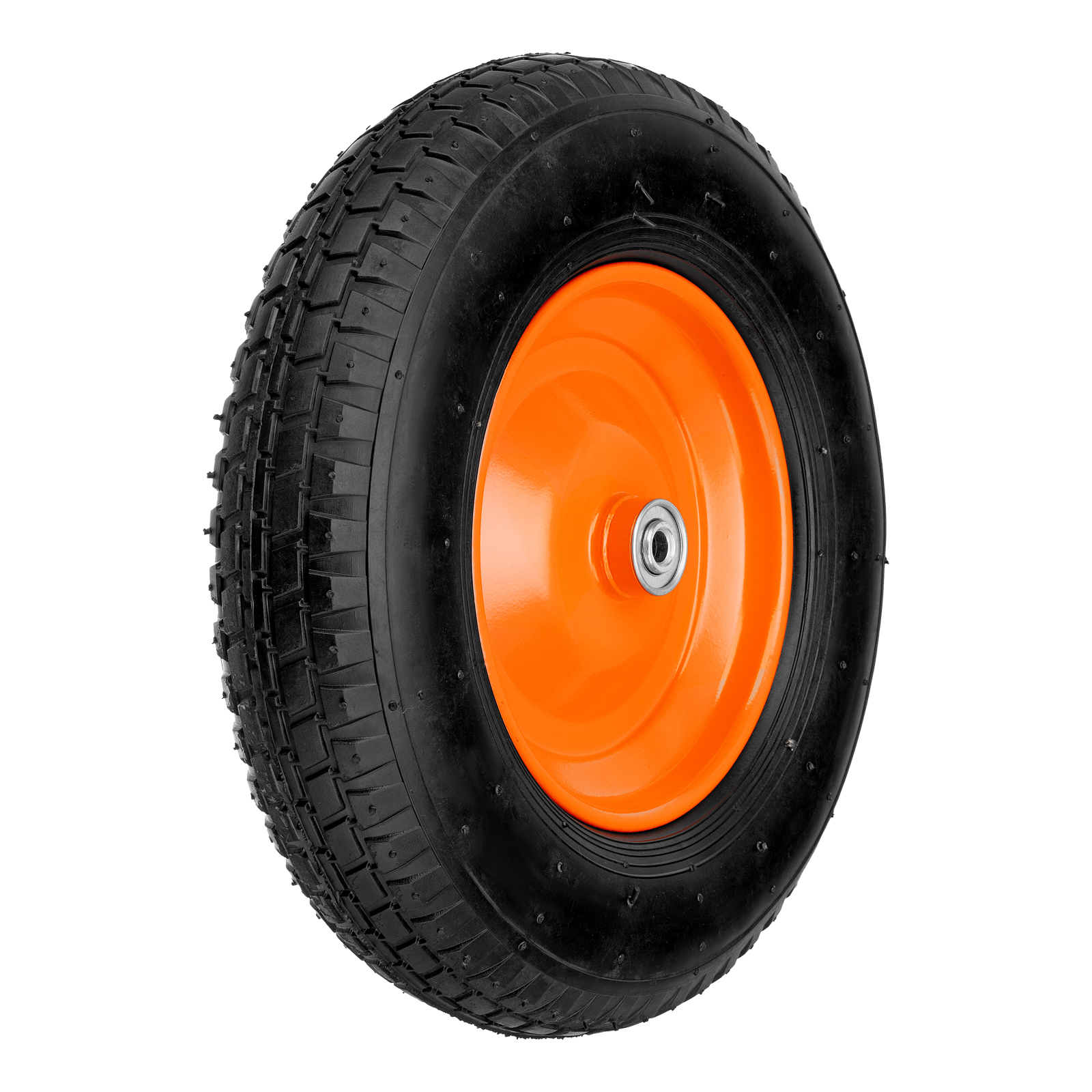 Колесо пневматическое 4.80/4.00-8 D380мм, подш. внут. диам. 12мм, длина оси 80мм Palisad