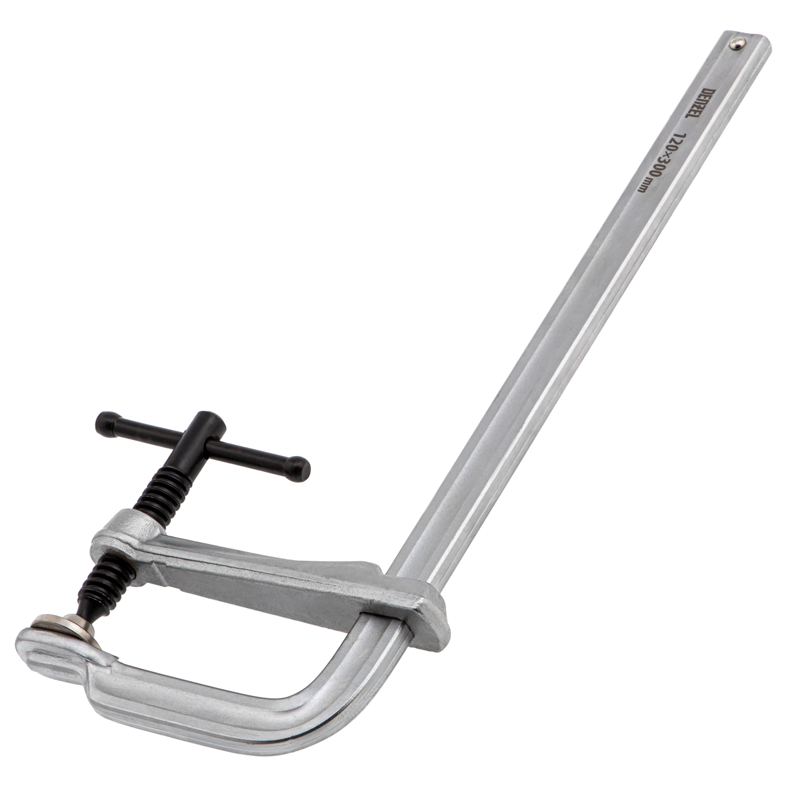 Струбцина F-образная, 120×300мм, кованая Denzel