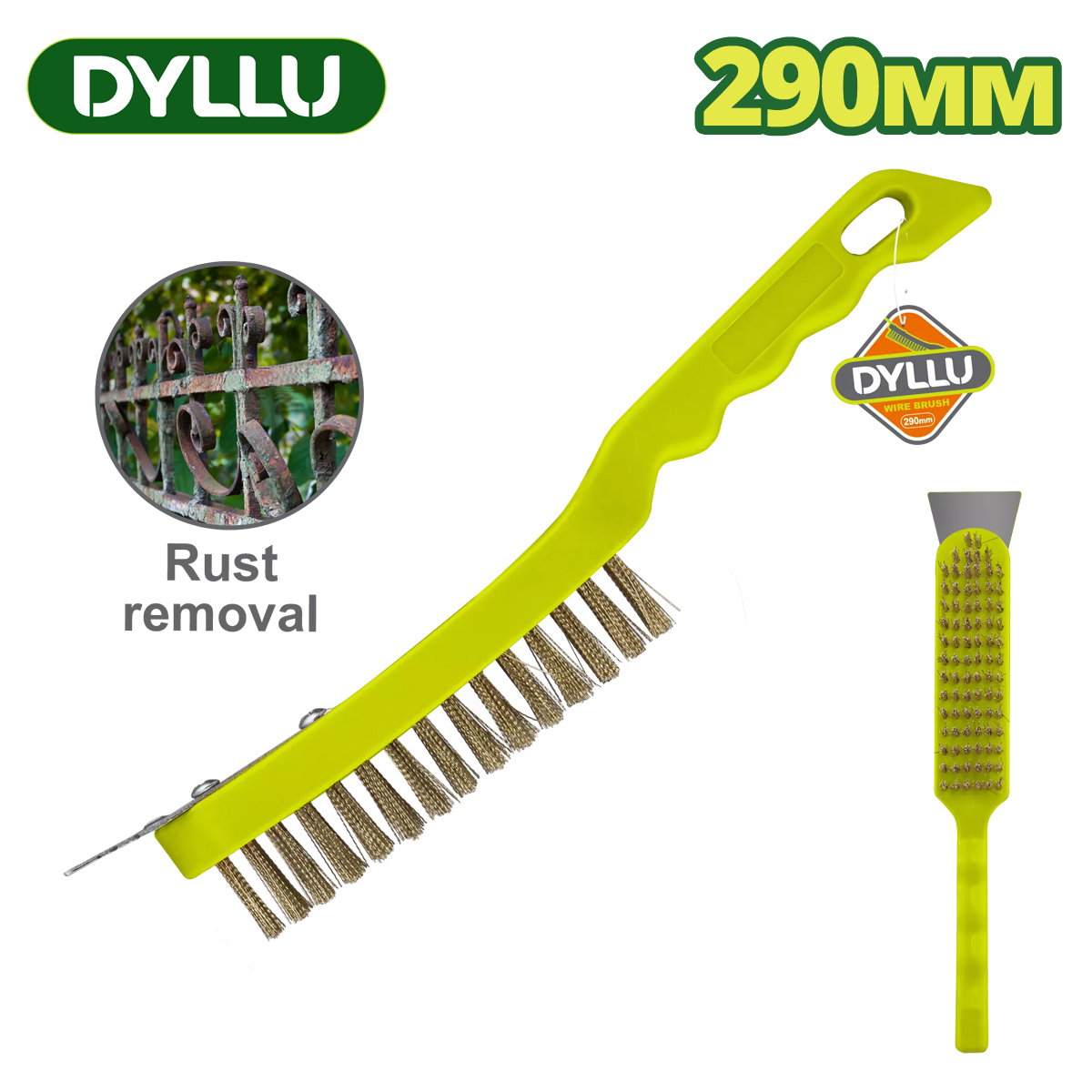 Щетка металличесая 290 мм DYLLU DTBH3611