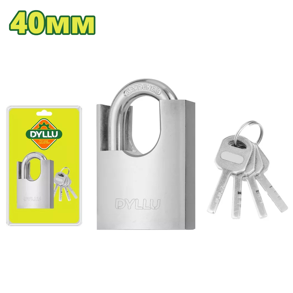Замок навесной с защитой 40мм DYLLU DTPD8440