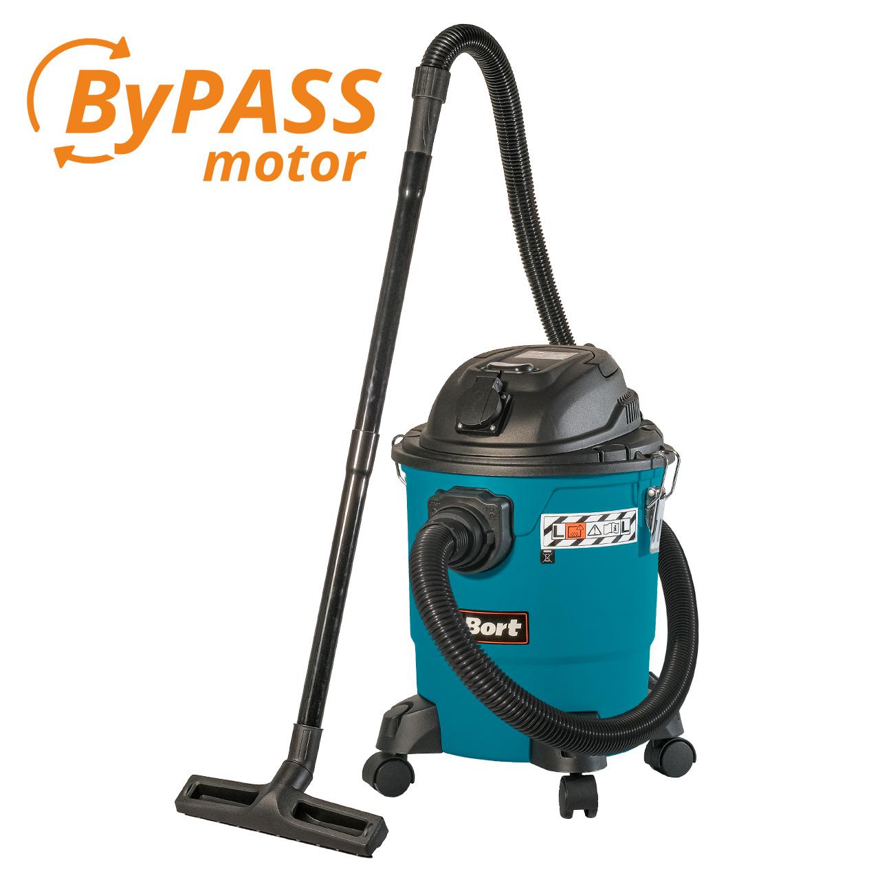 Пылесос строительный Bort BSS-1220-P