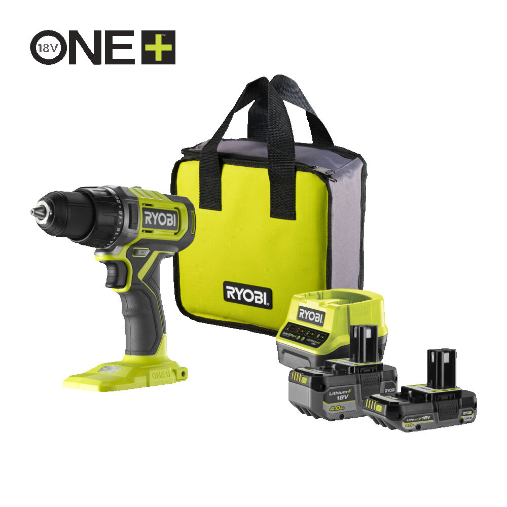 ONE + / Дрель-шуруповерт RYOBI RDD18-2C42S