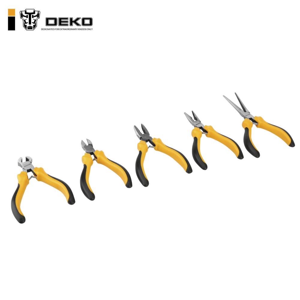 Набор эргономичных плоскогубцев DEKO SET 5 065-0228