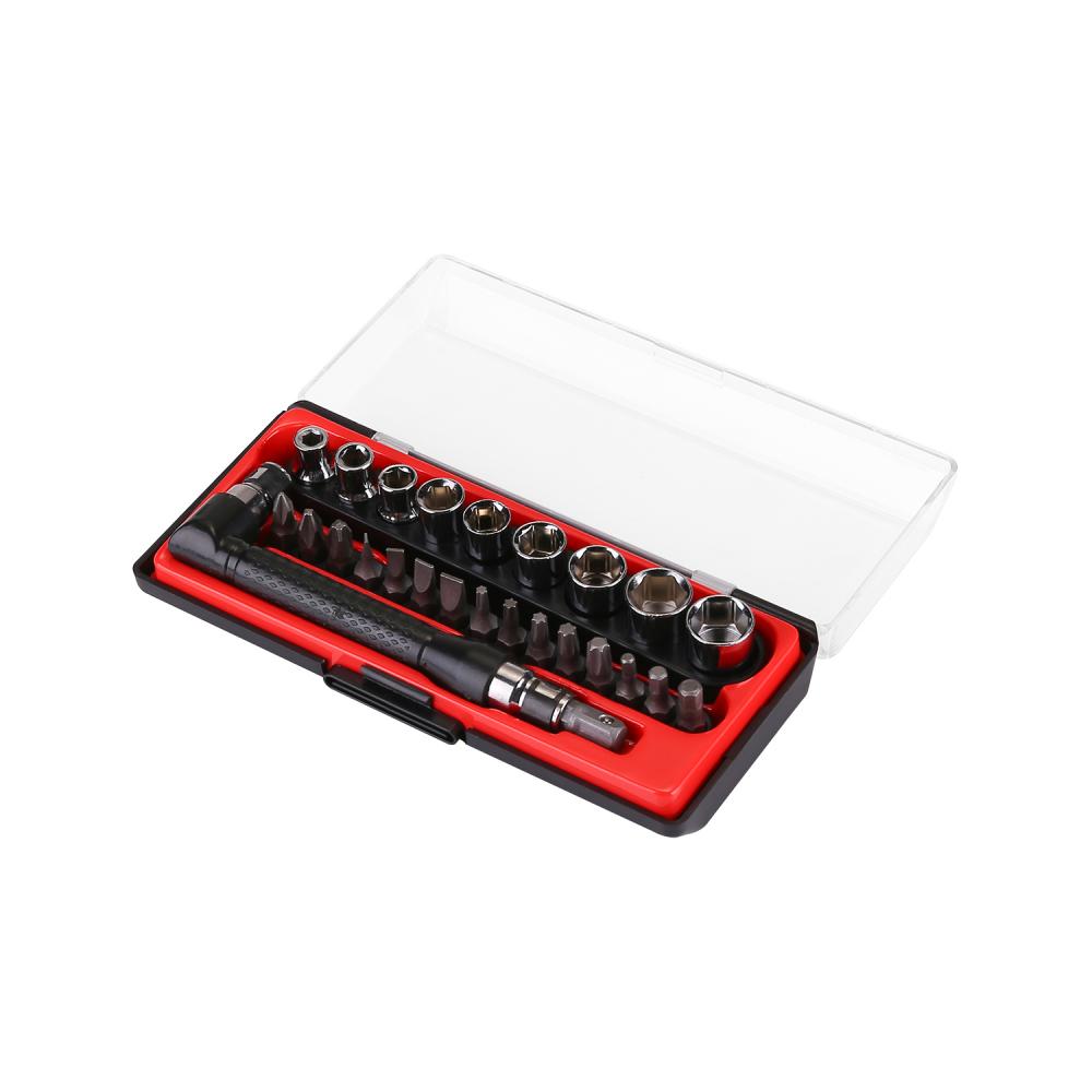 Набор головок и бит с угловым удлинителем DEKO BS26 SET 26