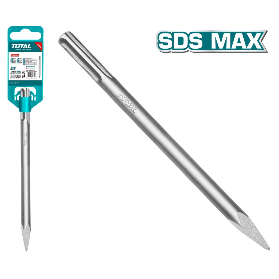 Зубило пиковое SDS-max 18×600 TOTAL TAC1521183