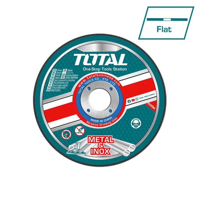 Круг отрезной 125×1,0x22,2 мм по металлу TOTAL TAC2101251
