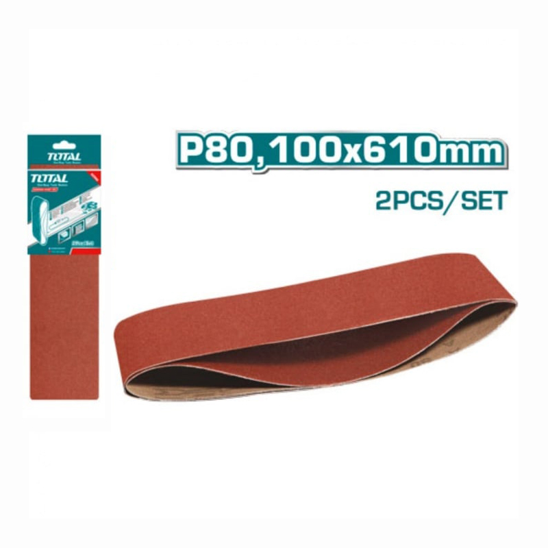 Шлифлента зерно 80 100×610 мм TOTAL TAC750802