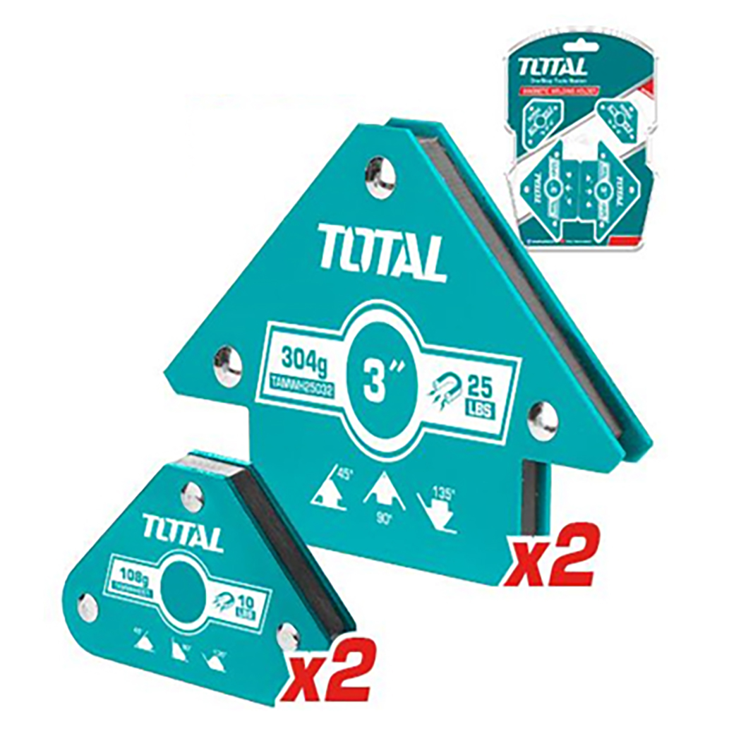 Уголки магнитные для сварки TOTAL TAMWH4062 (4 шт)